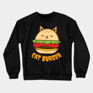 cat burger Crewneck Sweatshirt